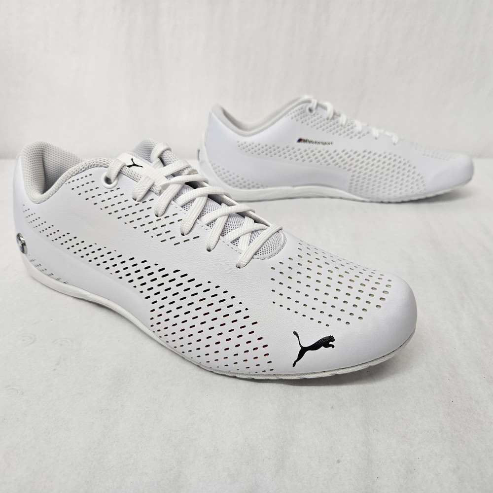 Puma BMW MMS Drift Cat 5 Ultra II M Racing Shoes 306495-02 White Womens Size 9